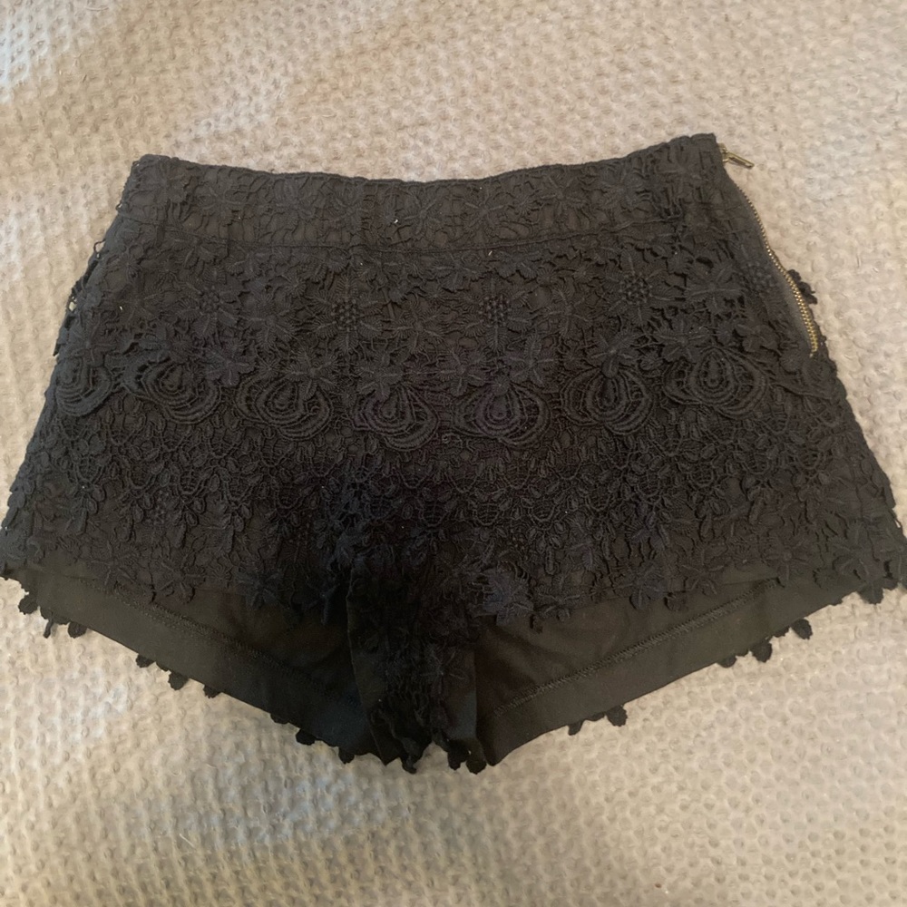 Zara black shorts XS